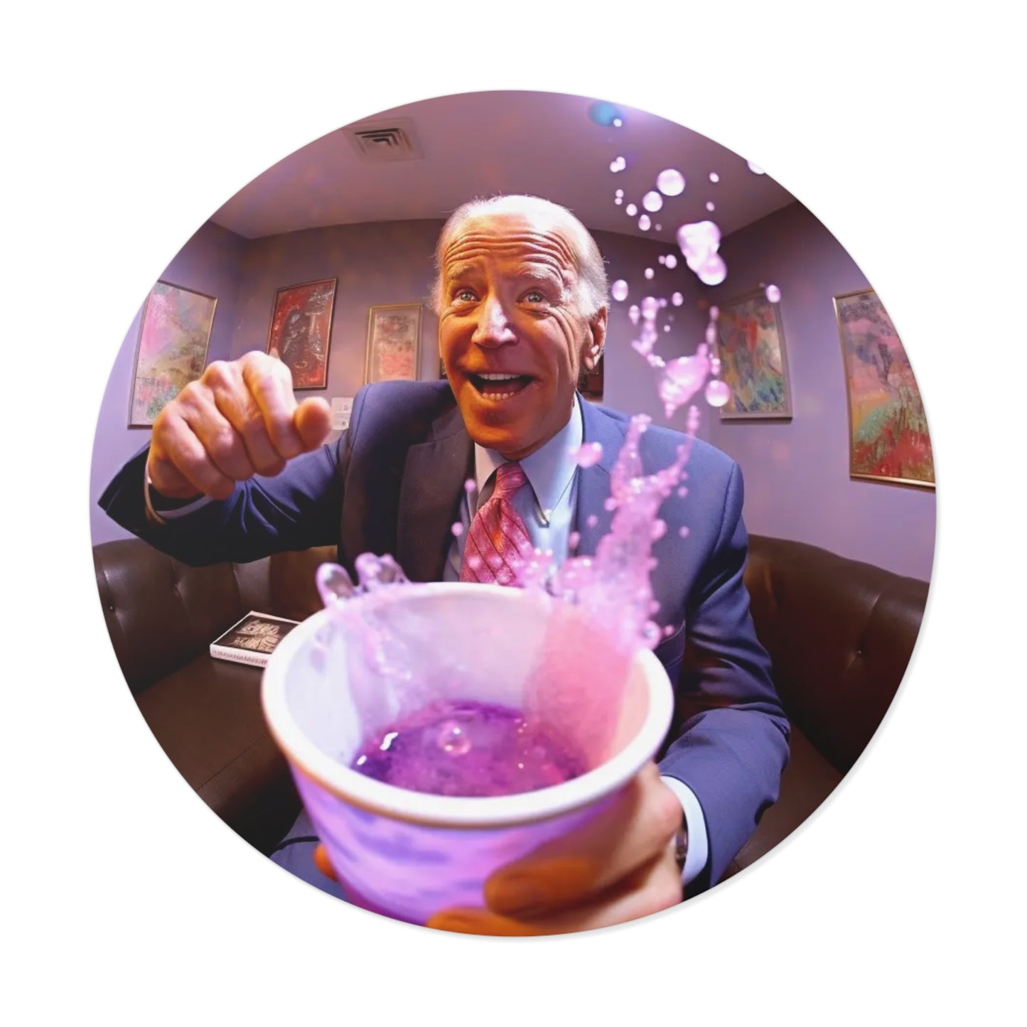 Joe Biden Lean Sticker