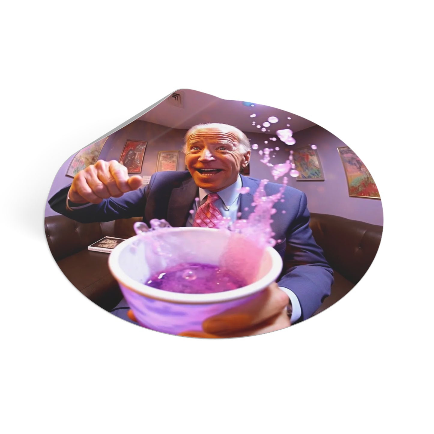 Joe Biden Lean Sticker