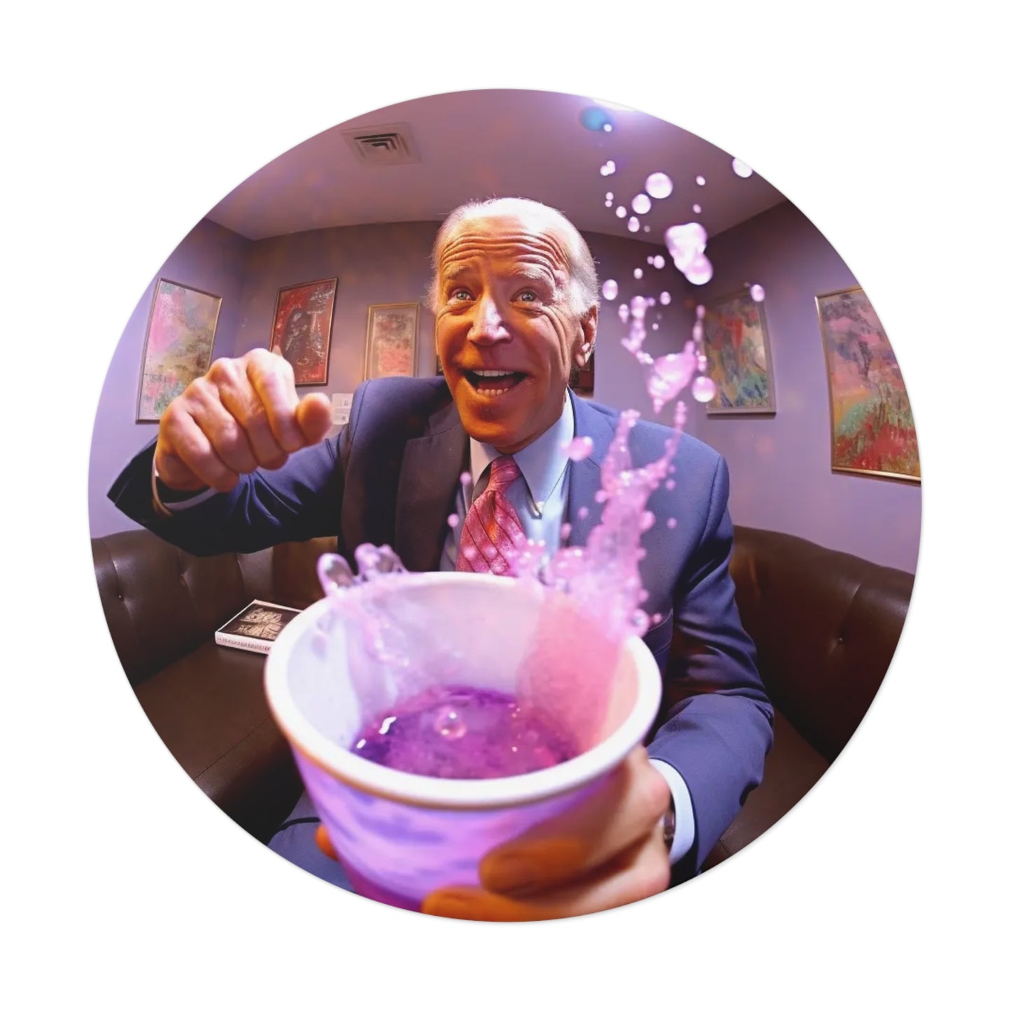 Joe Biden Lean Sticker