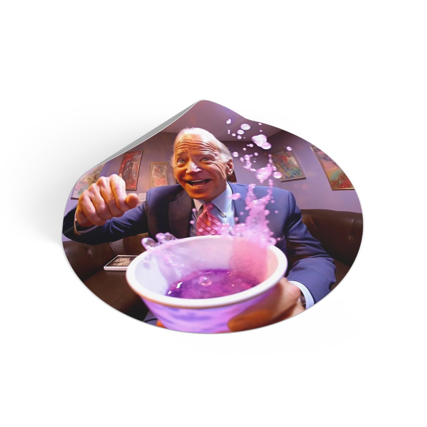 Joe Biden Lean Sticker