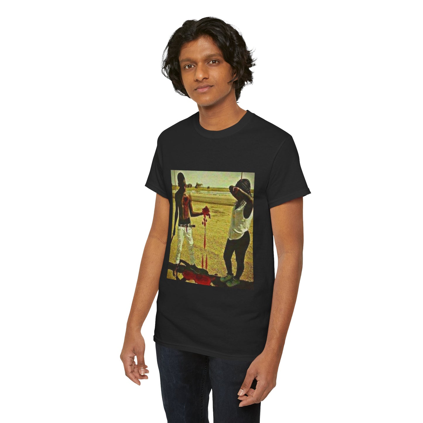Heavy Cotton Tee - Cool Hard Design Shirt