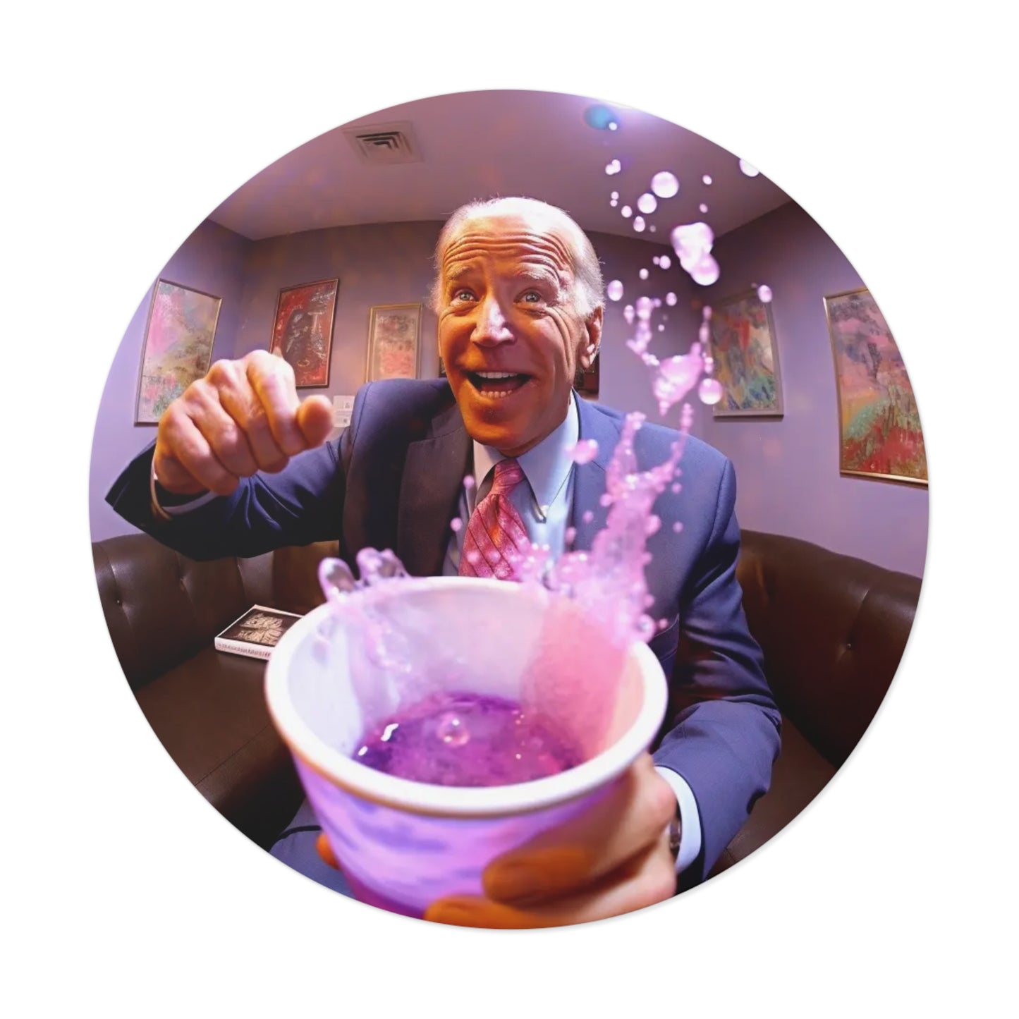 Joe Biden Lean Sticker
