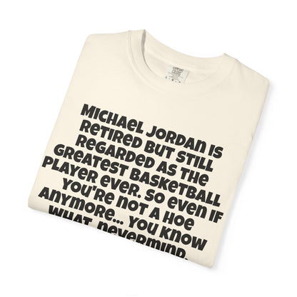 Michael Jordan Retro T-Shirt, Funny Basketball Tee, Unisex Graphic Shirt, Gift for Sports Fans, Casual Wear, Humor Apparel