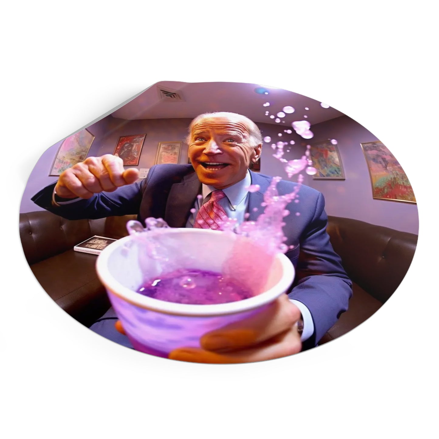 Joe Biden Lean Sticker
