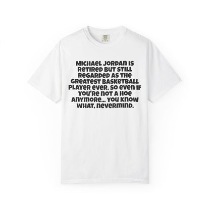 Michael Jordan Retro T-Shirt, Funny Basketball Tee, Unisex Graphic Shirt, Gift for Sports Fans, Casual Wear, Humor Apparel