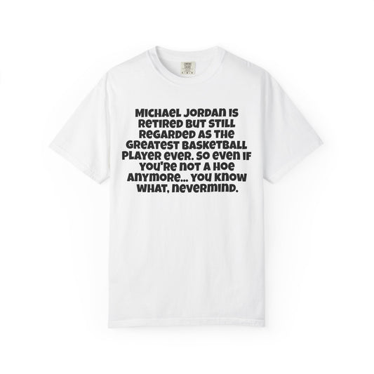 Michael Jordan Retro T-Shirt, Funny Basketball Tee, Unisex Graphic Shirt, Gift for Sports Fans, Casual Wear, Humor Apparel