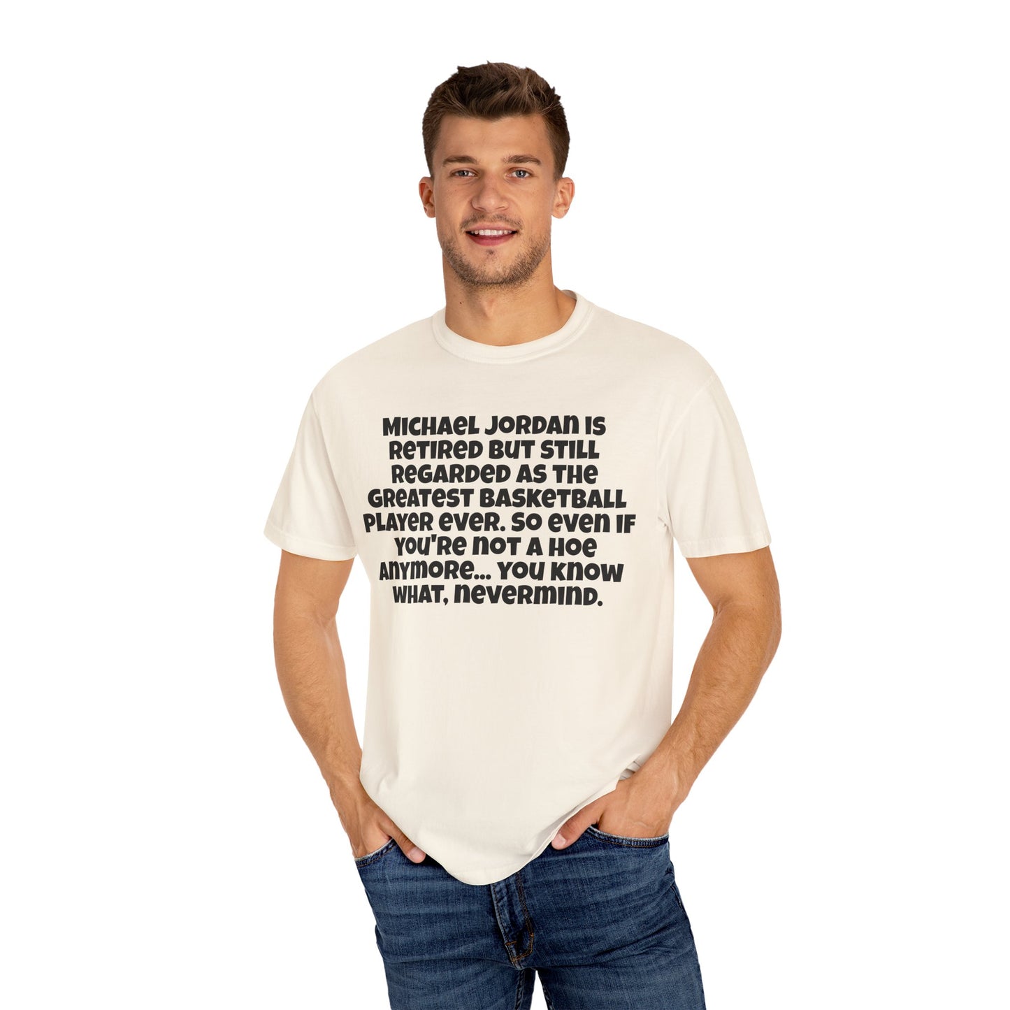 Michael Jordan Retro T-Shirt, Funny Basketball Tee, Unisex Graphic Shirt, Gift for Sports Fans, Casual Wear, Humor Apparel