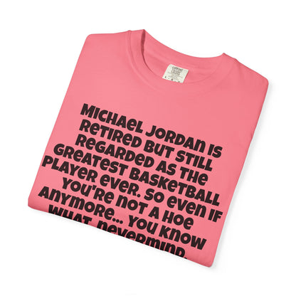 Michael Jordan Retro T-Shirt, Funny Basketball Tee, Unisex Graphic Shirt, Gift for Sports Fans, Casual Wear, Humor Apparel